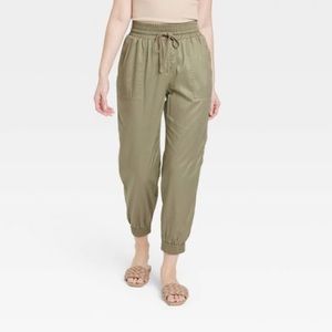 Women's High-Rise Ankle Jogger Pants - A New Day by Target